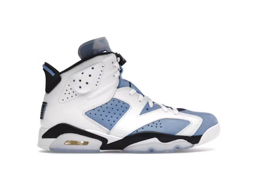 Air Jordan 6 UNC White