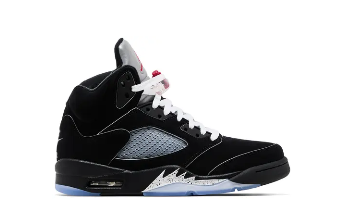 Air Jordan 5 Black Metallic Reimagined