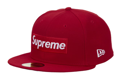 Supreme Championship Box Logo New Era Hat Red