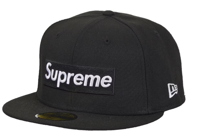 Supreme Championship Box Logo New Era Hat Black