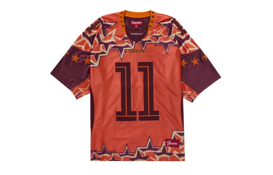 Supreme Stars Football Jersey Orange