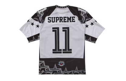 Supreme Stars Football Jersey Black