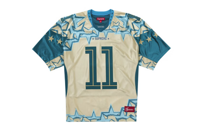 Supreme Stars Football Jersey Gold