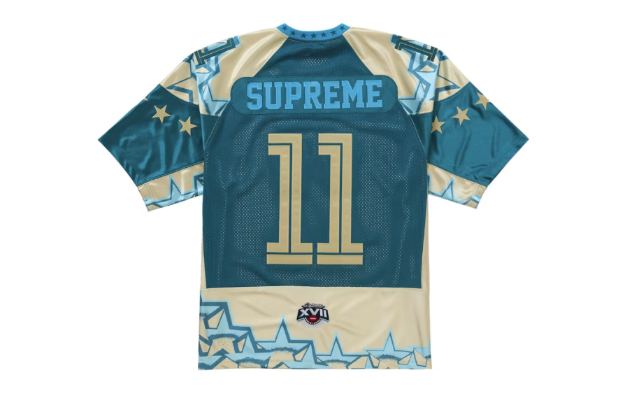 Supreme Stars Football Jersey Gold