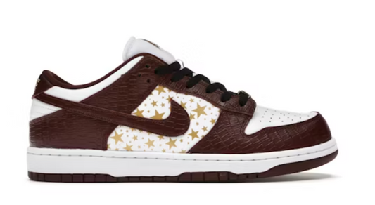 Nike SB Dunk Low Supreme Stars Barkroot Brown