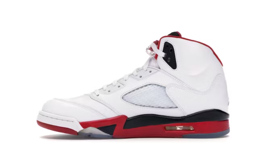 Air Jordan 5 Fire Red Black Tongue (2013)