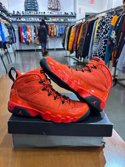 Preowned Air Jordan 9 Chile Red