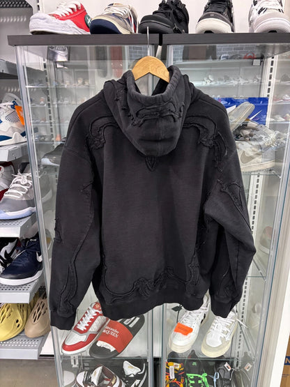 Supreme Western Cut Out Hooded Sweatshirt Black